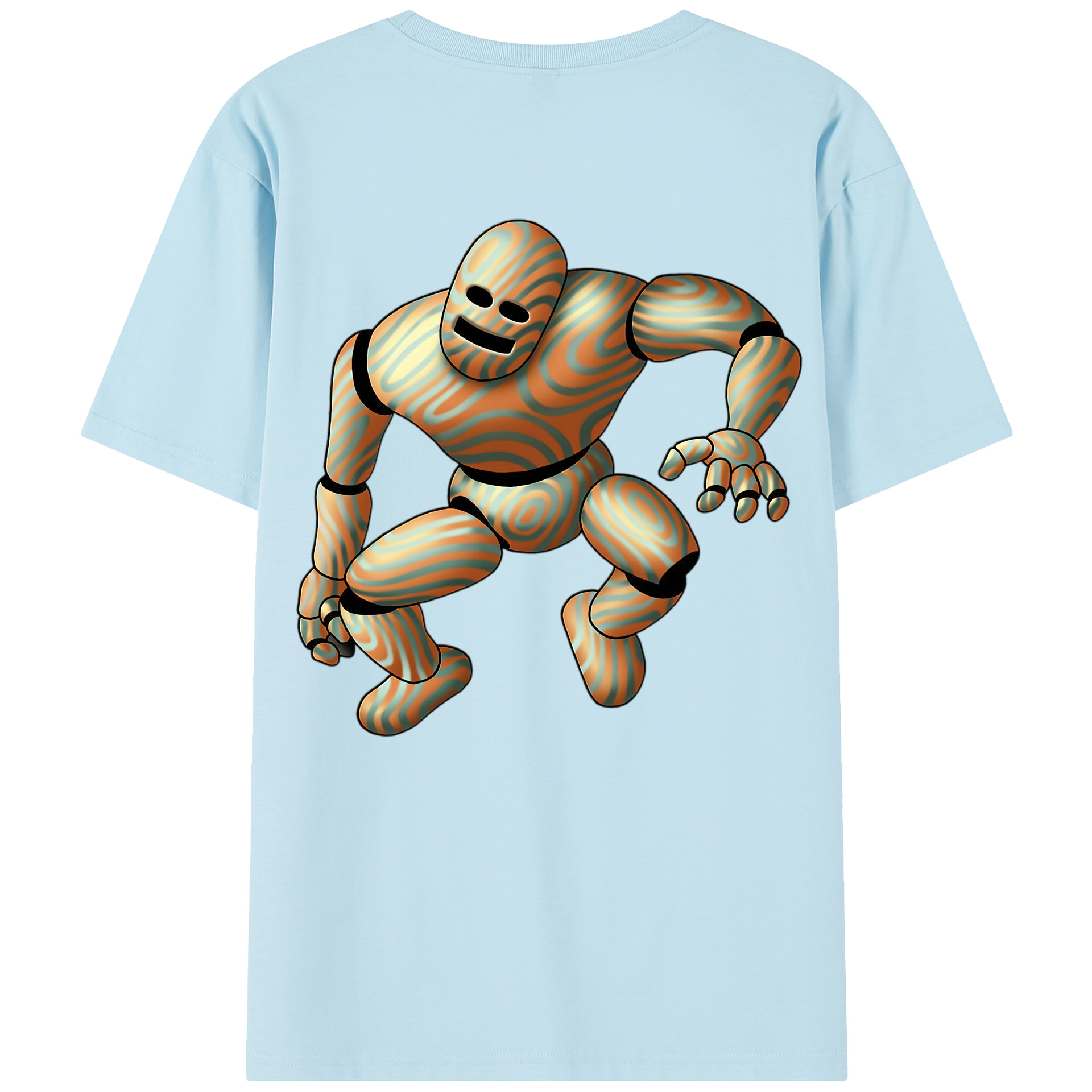 （画像用） ドラゴンクエスト Doragon Kuesuto Dragon Quest 綿100％半袖Tシャツ（背面プリント）